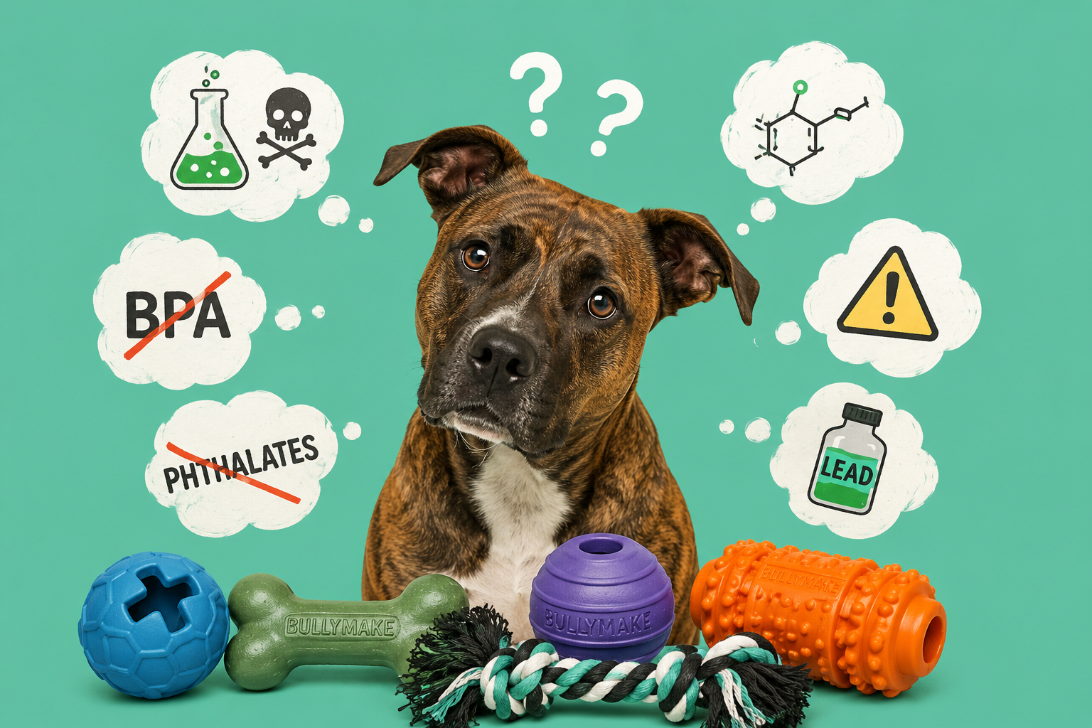 The Non-Toxic Dog Toy Safety Guide: What Safe Materials Actually Mean
