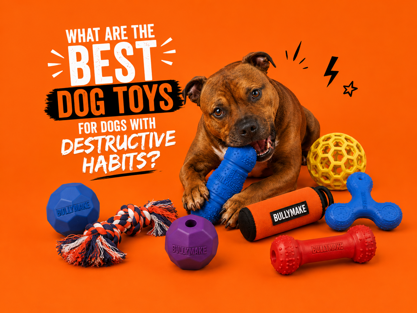 what are the best dog toys for dogs with destructive habits
