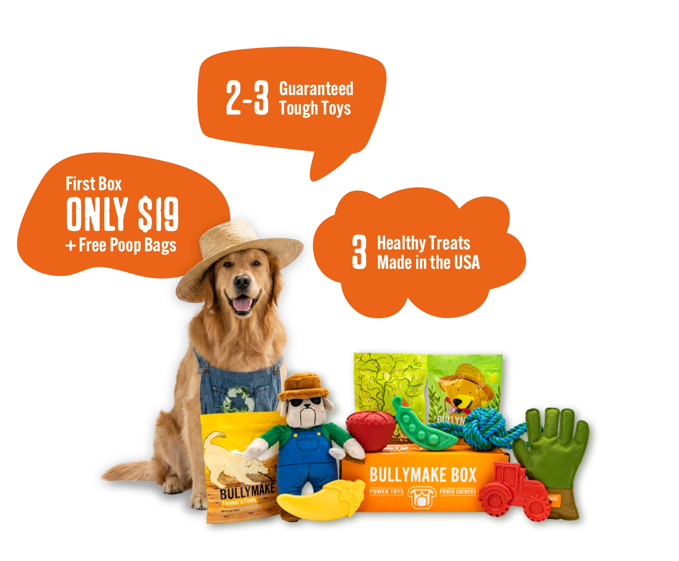 Shop BULLYMAKE Indestructible Dog Toys for Tough Chewers